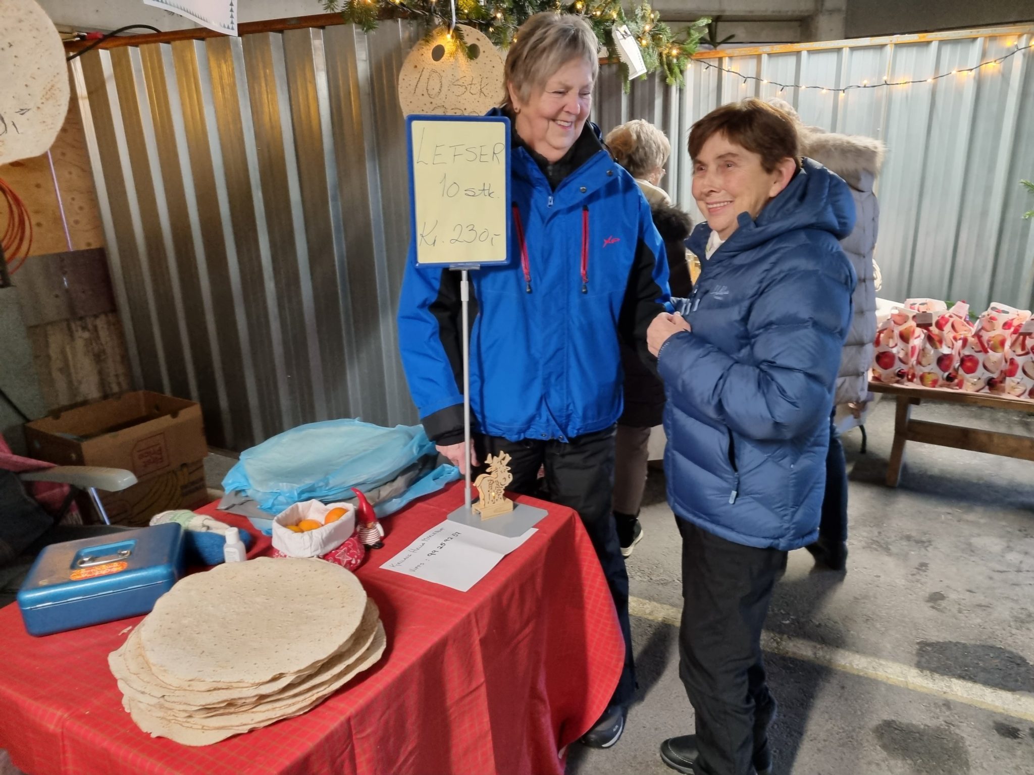 Uskedelingane sel godt på Jul i Rosendal. Uskedalen